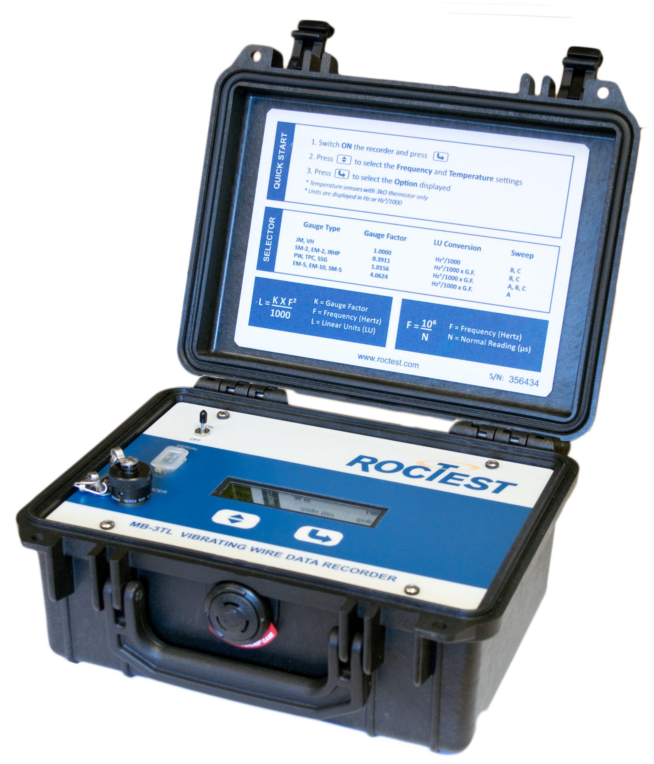Máy đọc dây rung Model MB-3TL ( Hãng Roctest. Canada)
